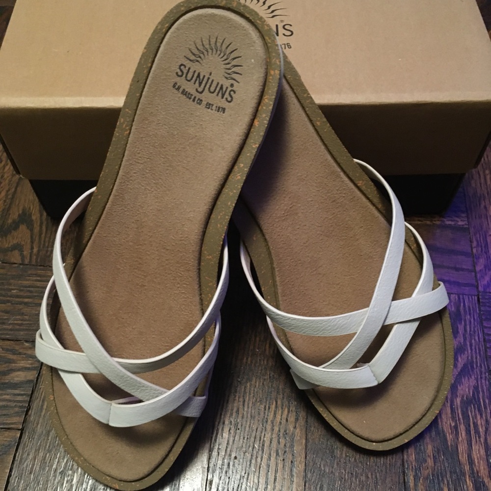 Bass Sunjun Sandals- Never Worn